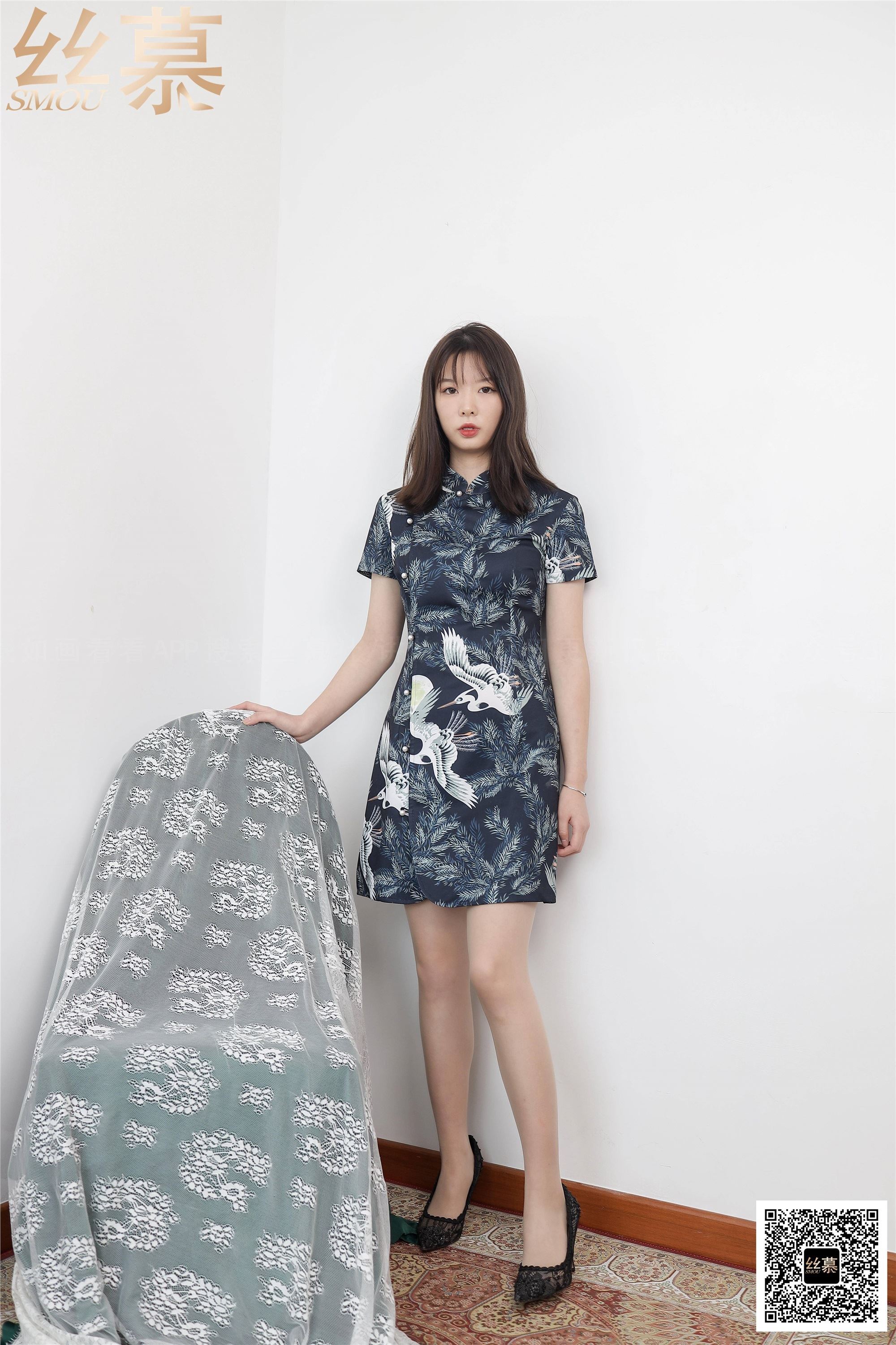 丝慕写真 特写集 TX079 新模《旗袍丝艺》